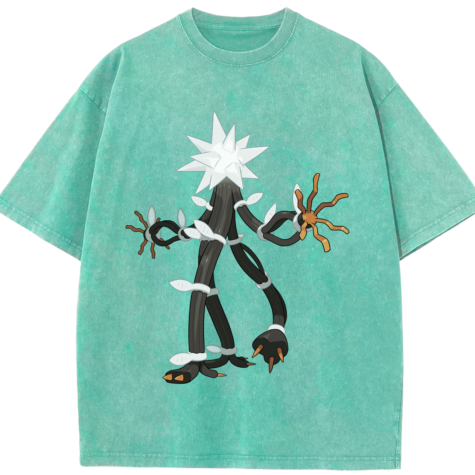 （画像用） ポケットモンスター Pokémon 綿100% ヴィンテージ風 半袖Tシャツ（フロントプリント）